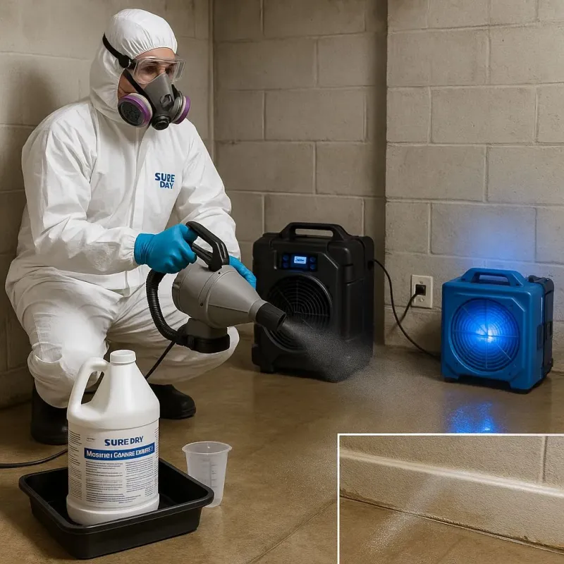 Sanitization and Odor Removal process in West Newton, PA