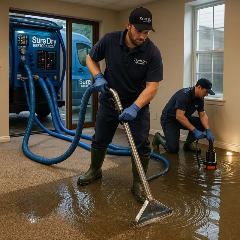 Water Extraction and Removal process in West Newton, PA